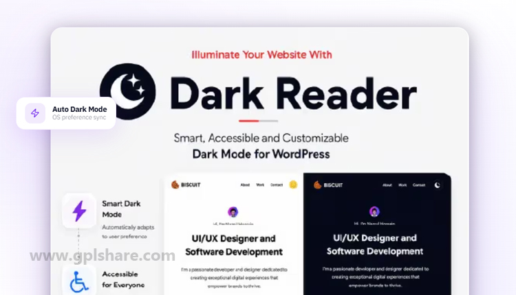 Dark Reader Pro WordPress Plugin by BdThemes