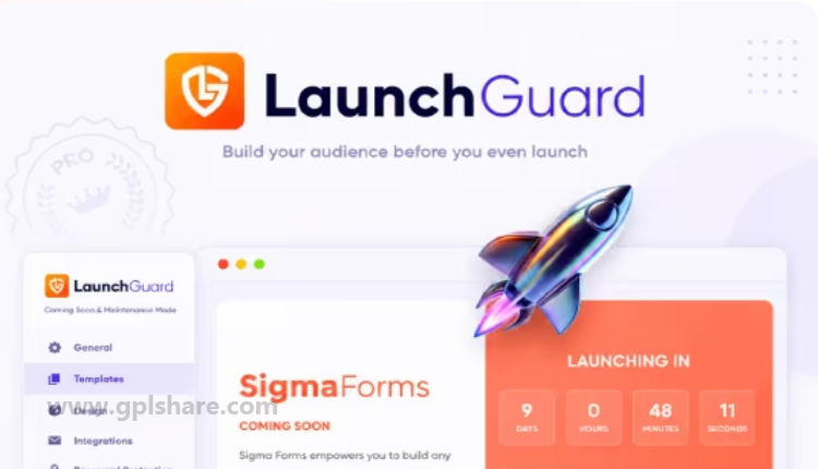 Launch Guard Pro WordPress Plugin by BdThemes