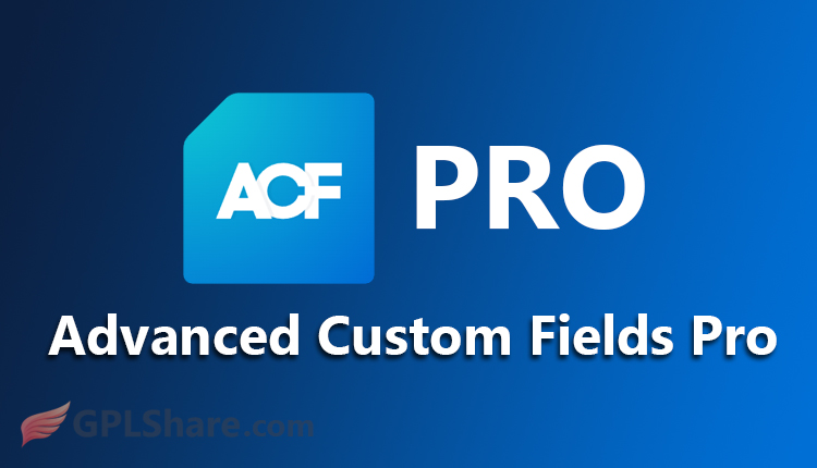 Advanced Custom Fields (ACF) Pro WordPress Plugin