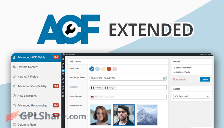 Advanced Custom Fields Extended (ACFE) Pro