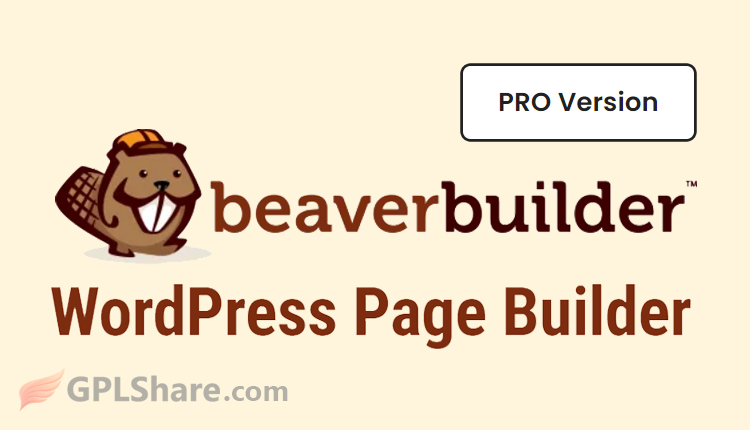 Beaver Builder Pro Page Builder Plugin for WordPress