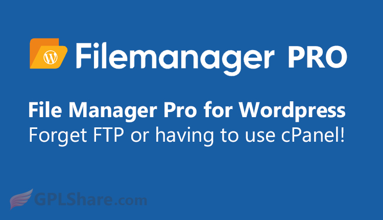 File Manager Pro WordPress Plugin