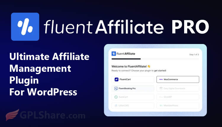 FluentAffiliate Pro Affiliate Program WordPress Plugin