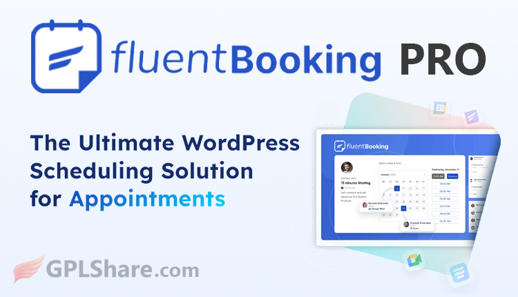 FluentBooking Pro Appointment Booking For WordPress
