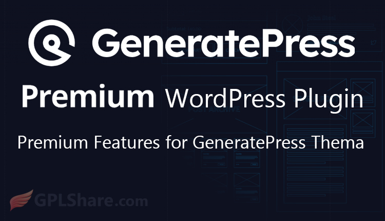 GeneratePress Premium WordPress Plugin