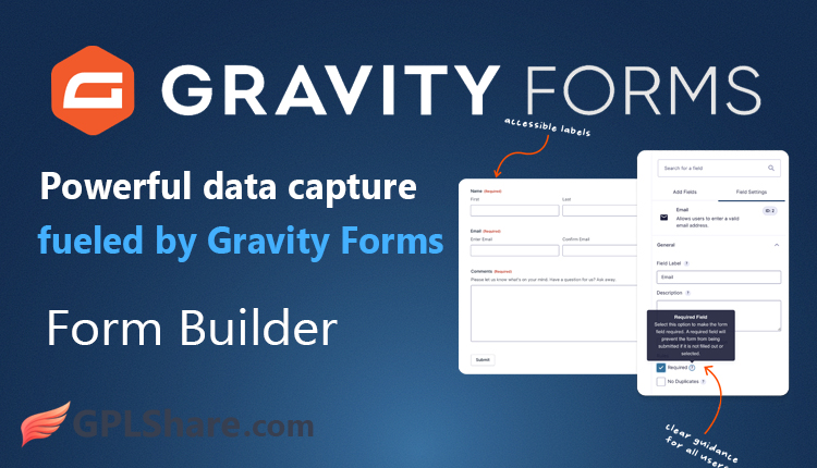 Gravity Forms WordPress Form Builder Plugin