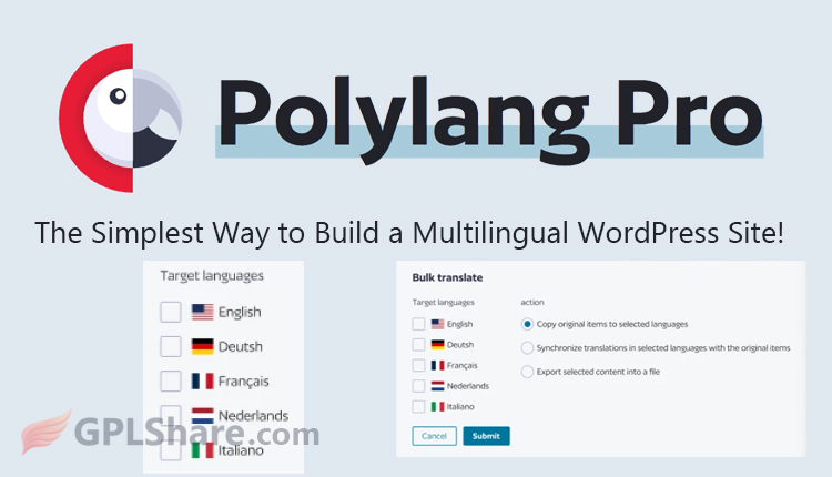 Polylang Pro Multilingual WordPress Plugin