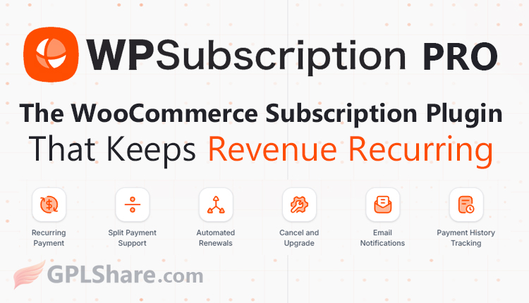 WPSubscription Pro WooCommerce Subscription Plugin