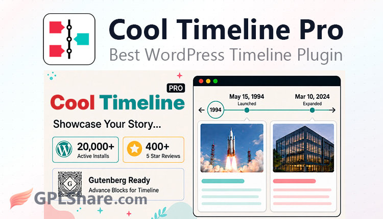 Cool Timeline Pro Best Timeline Plugin for WordPress