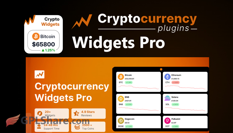 Cryptocurrency Widgets Pro WordPress Plugin