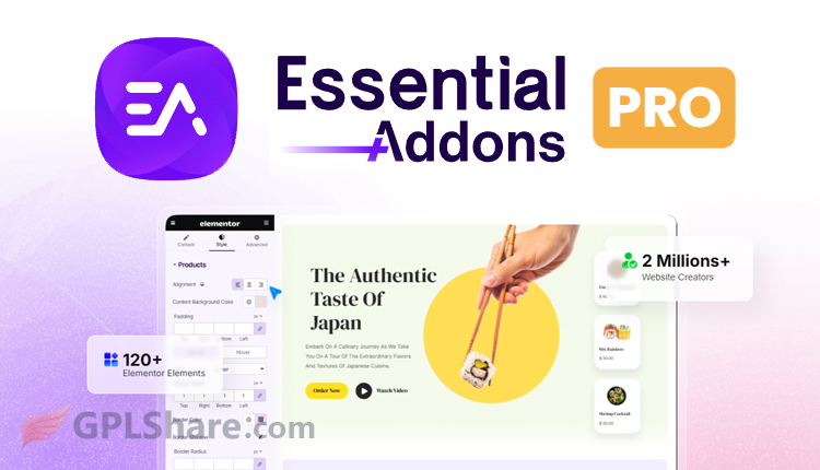Essential Addons for Elementor Pro WordPress Plugin