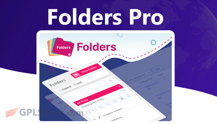 Folders Pro Media Library Folder for WordPress
