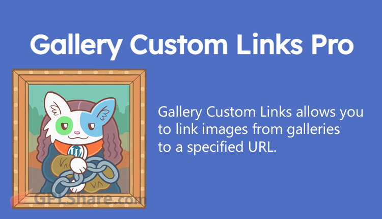 Gallery Custom Links Pro WordPress Plugin