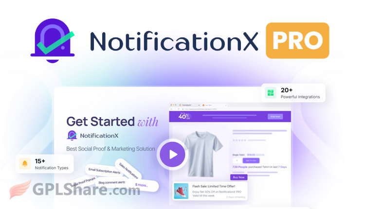 NotificationX Pro Live Sales Notification for WordPress