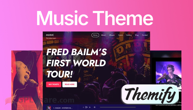 Themify Music Premium WordPress Theme