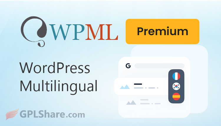 WPML Multilingual CMS Premium WordPress Plugin